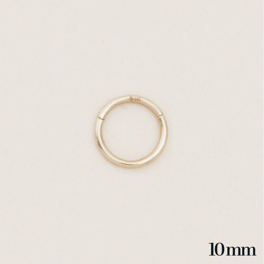 Seamless Clicker Hoop Ring 10mm