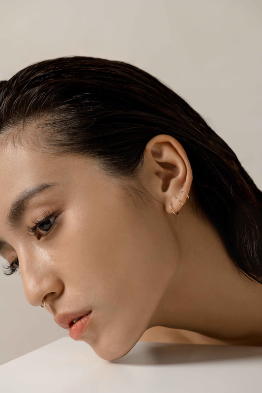 Seamless Clicker Hoop Ring 7mm