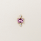 Pink Sapphire Confetti Ear Stud