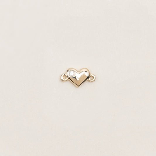 Flash Bracelet - Mini Heart Diamond Charm