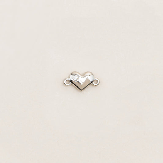 Flash Bracelet - Mini Heart Diamond Charm