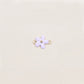 Flash Bracelet - Mini Enamel Flower Charm (Lilac/Gold)