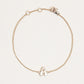 Bubble Initial Bracelet