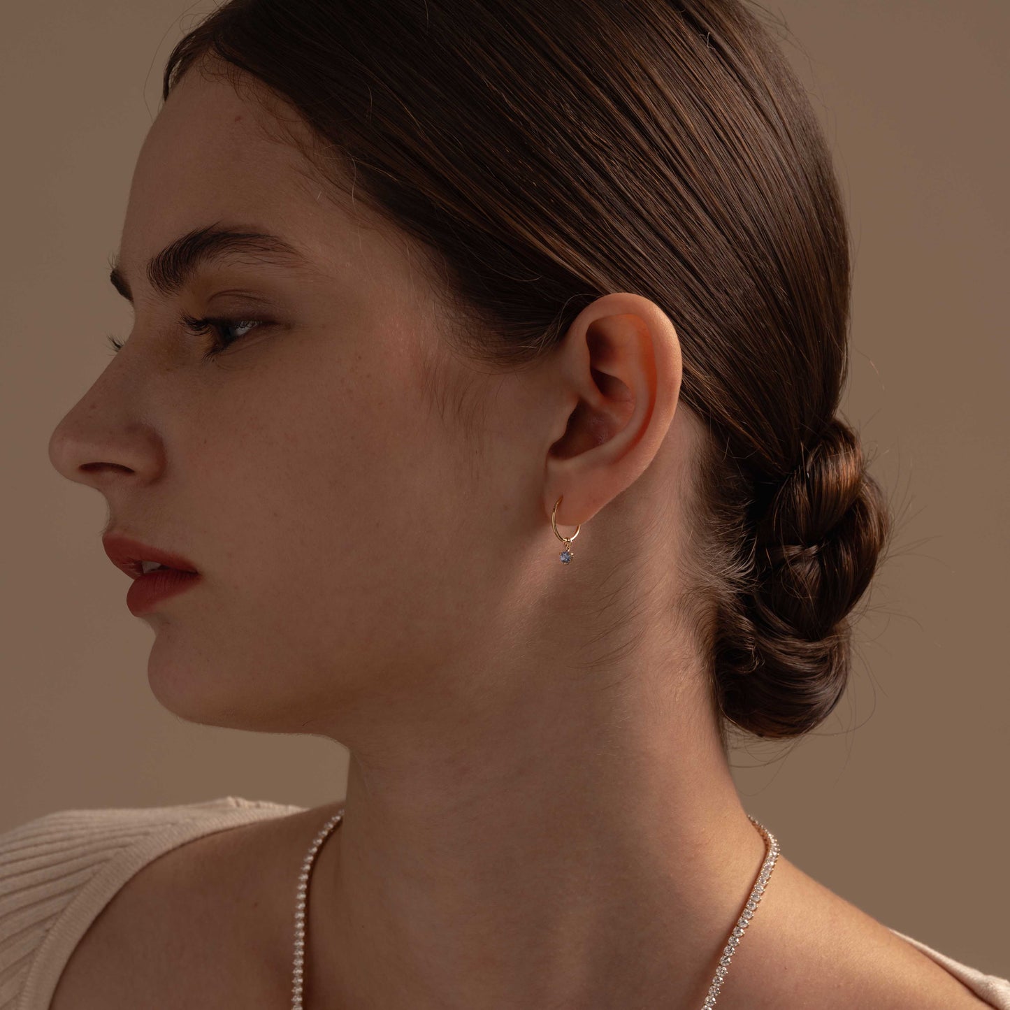 Ear Clicker Charm - Single Gem