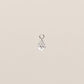 Pre-order: Ear Clicker Charm - Pierced Pear Diamond