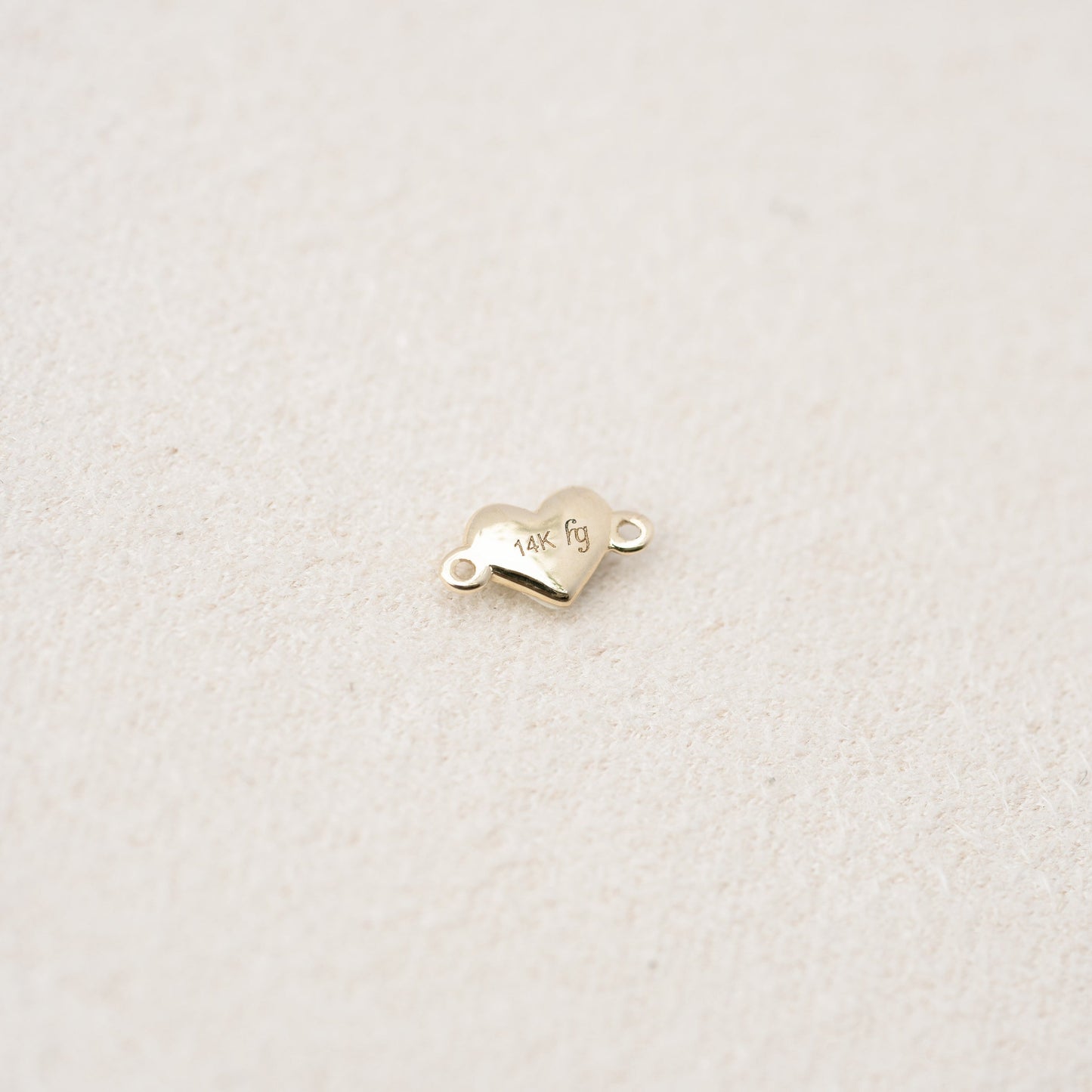 Flash Bracelet - Mini Heart Charm (Diamond/Gold)